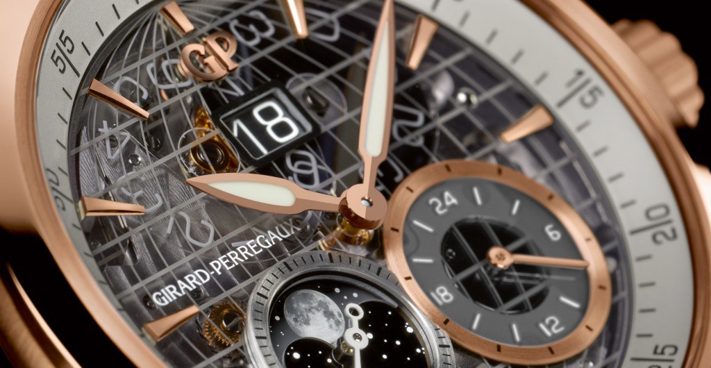 Girard-Perregaux Traveller Large Date, Moon Phases & GMT