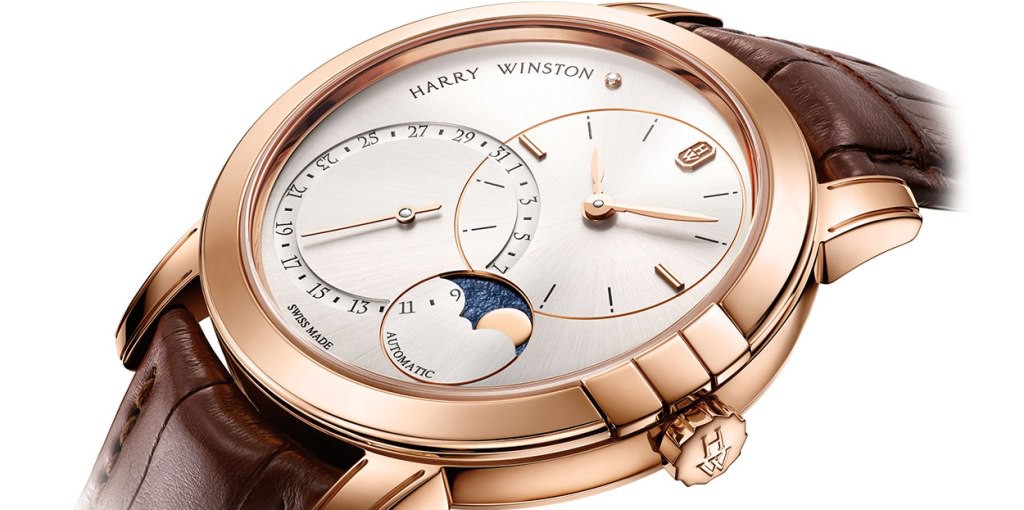 Harry Winston Midnight Date Moonphase Automatic 42 mm