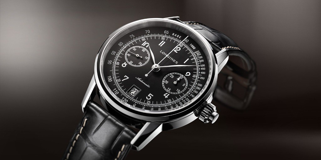 Longines Column-Wheel Single Push-Piece Chronograph