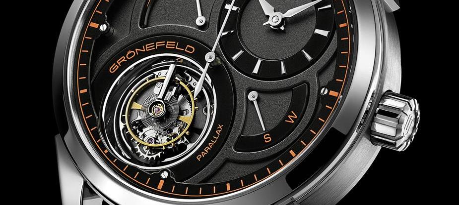 Grönefeld Parallax Tourbillon in Platinum