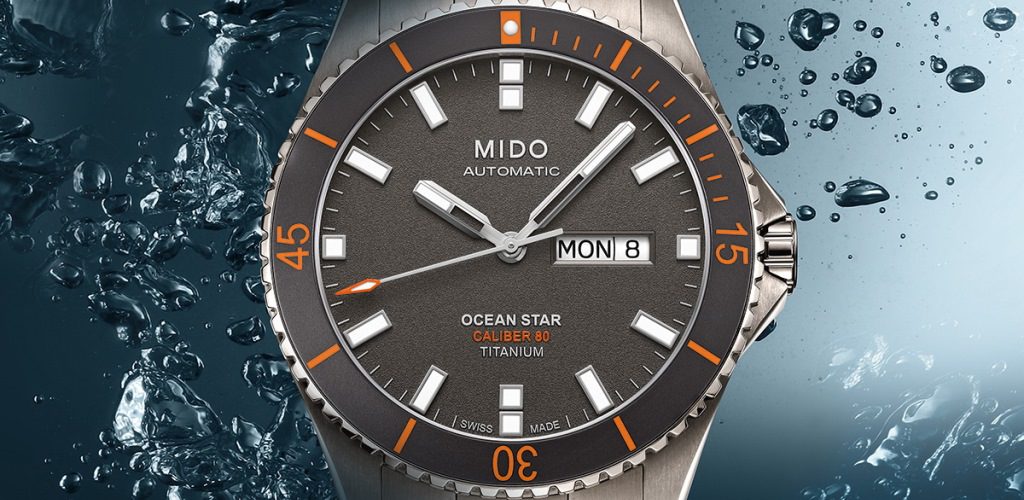 Mido Ocean Star Captain Titanium