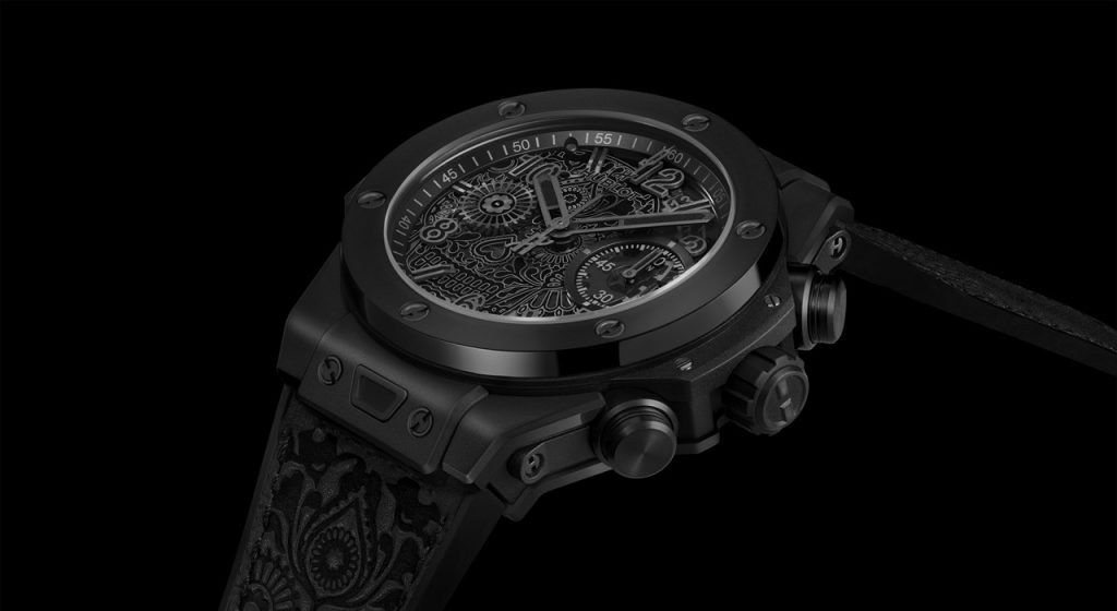Hublot Big Bang Unico Calavera All Black