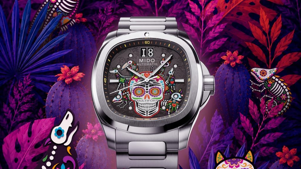 Mido Multifort TV Big Date Día de los Muertos Alebrijes